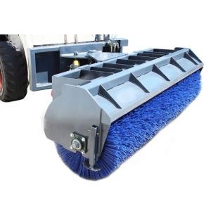 China 300mm OD Skid Steer Road Street Sweeper Brush Attachment PP fiber wholesale