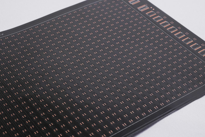 Double Sided Black Film Flexible PCB Manufacturing LED Flexible Display Screen FPC