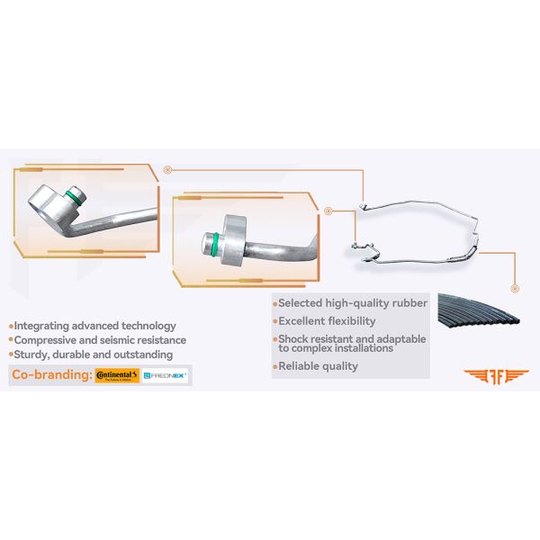 BMW X1 64539151734Di Scharge AC Pipeline For 2012 1s 3s E84 E90 2.0L