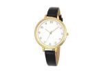 Genuine Leather Timeless Stainless Steel Women Watches Water Resistant