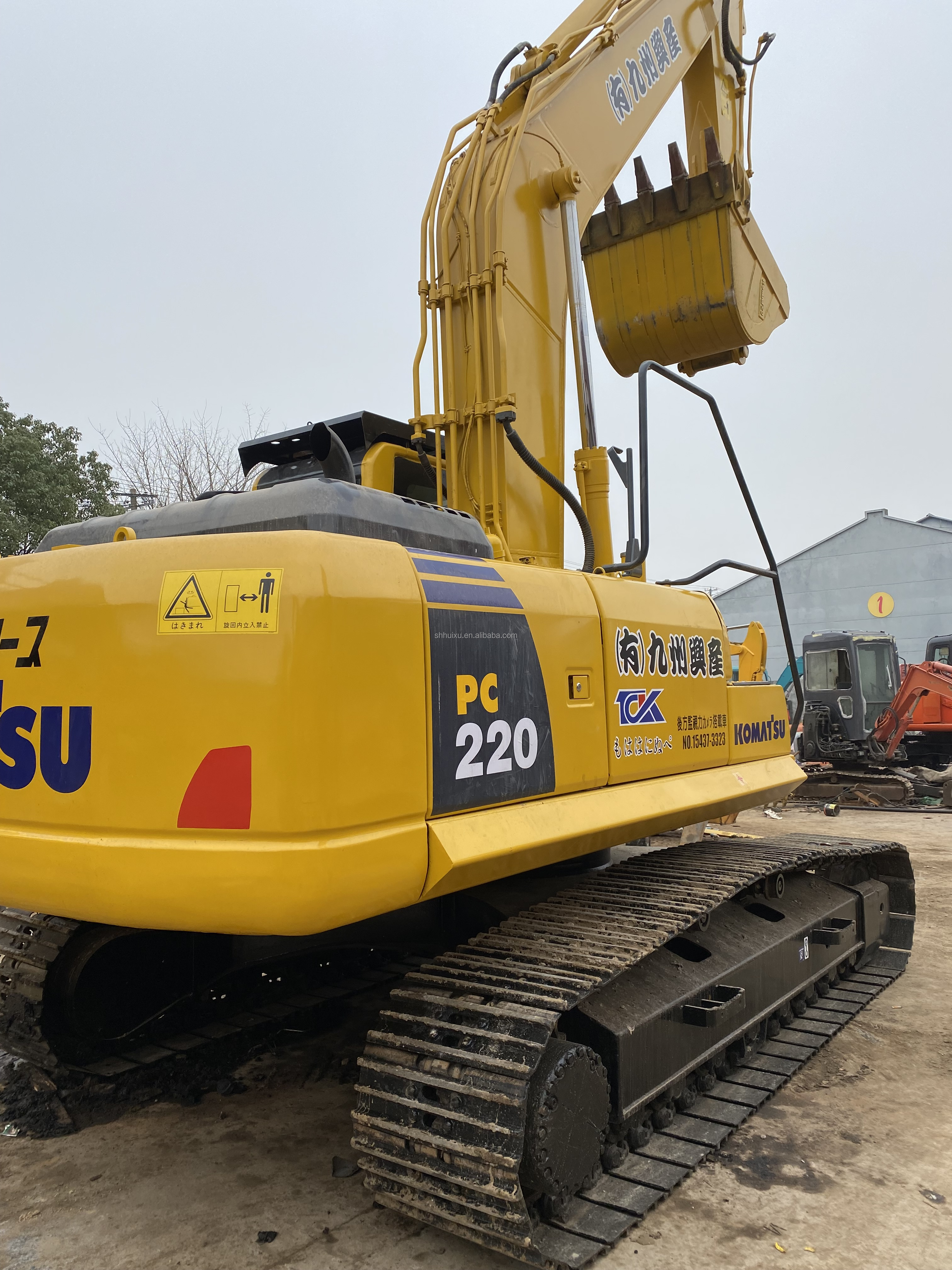22 Ton Used Excavator Komatsu PC 220 8 Second Hand Komatsu PC220 8