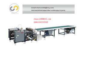 China FSJ-650A Manual feeder feeding gluing machine for paper box, hardcover wholesale