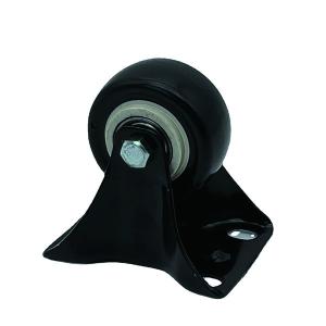 China 50MM Polyurethane Rigid Plate Caster Wheel Light Duty Castor wholesale