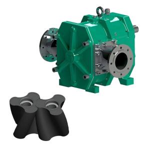 China Corrosion Resistant FPM Lobe Pump Multipurpose With Electrical Motor wholesale