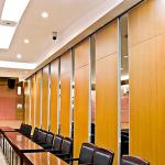 Customized Commercial Office Partition Wall / MDF Folding Acoustic Meeting Room