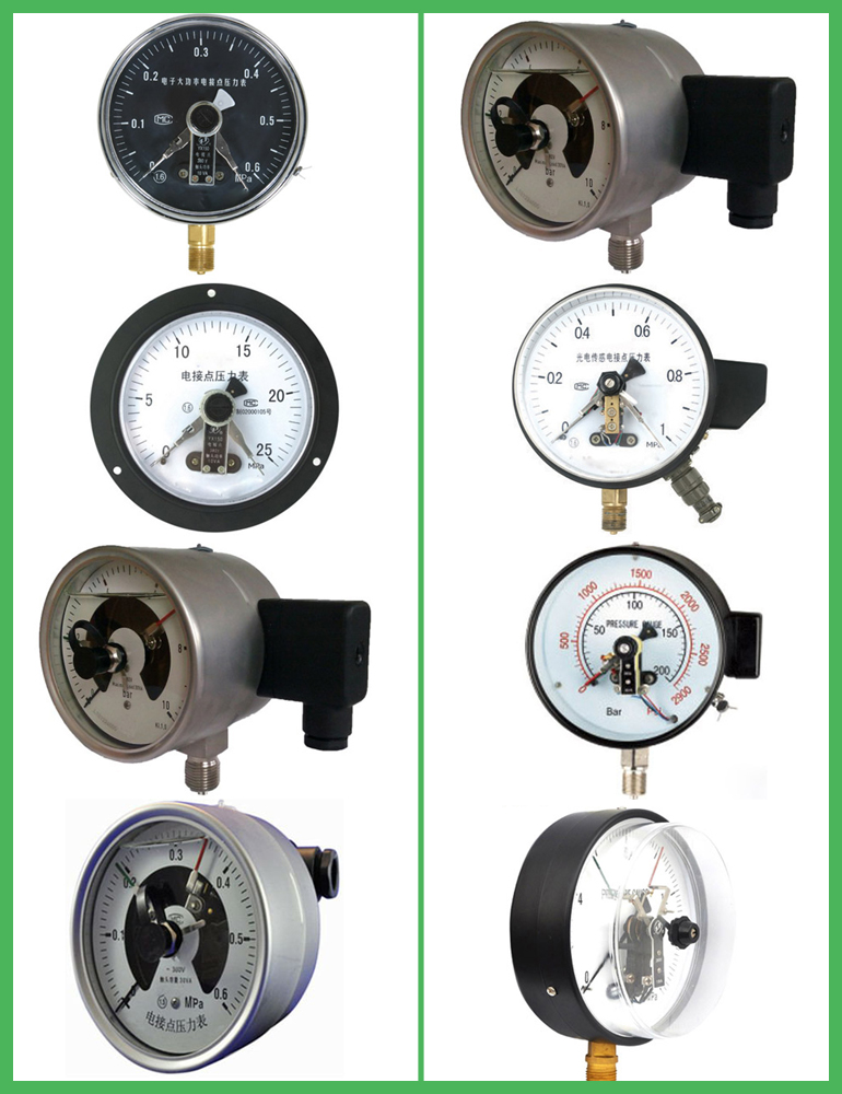 Stainless Steel Bourdon Tube Pressure Gauge 60mm Bottom Connection