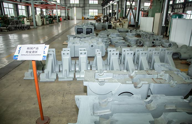 Lost Foam Casting Process Large Diameter Ductile Iron/Cast Steel Valve Body Castings