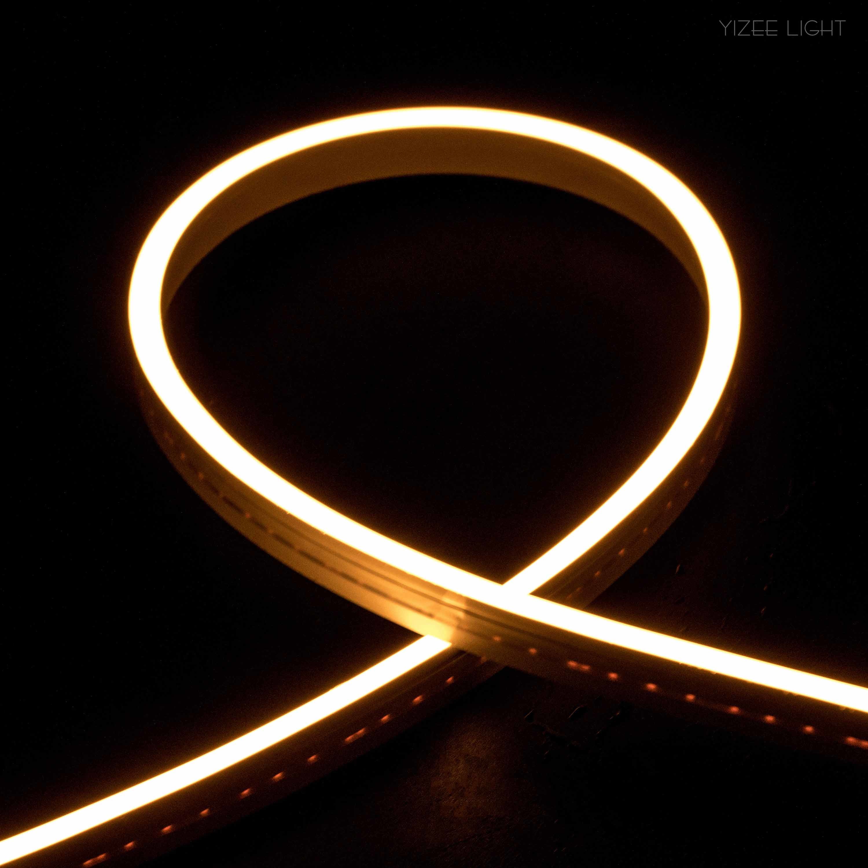 6*12mm Silicone Neon Strip IP67 Side View Ra90 Silicone Extrusion LED Neon Flex