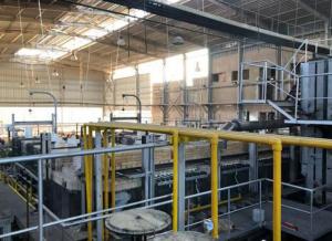 China OEM 100 Ton End Fired Furnace For Domestic Glass Melting wholesale