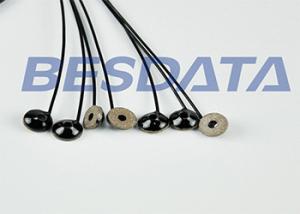 China Low Impedance Sintered Silver Silver Chloride Electrodes Din 1.5mm Connector wholesale