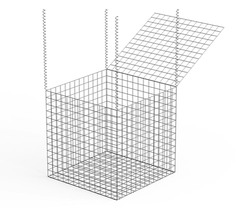 Low Cost Anti Rust River Protection Retaining Wall Use Welded Gabion Wall Baskets