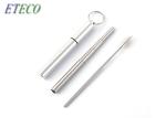 Metal Color Telescopic Stainless Steel Straws Sipping Cocktail Use FDA Approved