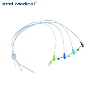China 120cm Length Enteral Silicone Feeding Tube Fr8 - Fr26 Free Sample wholesale