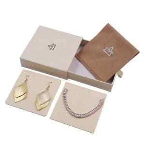China Pancific Leather Square Jewelry Gift Boxes For Women Flocking Blister Inside wholesale