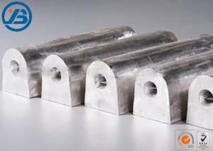 China 99.9% 99.5% 99.8% Magnesium Anode Rod For High Electrical Resistivity Media wholesale