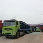 3 Axle Flat Bed 40ft Container Truck Trailer with Twist Locks and Max Payload