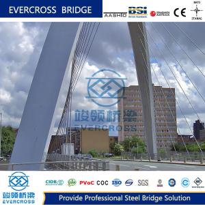 China Customized Arch Steel Bridge Structural Steel Bridge With Painted Surface wholesale