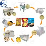 30-200kg/h Potato Fry Machine Potato Crisp Making Machine