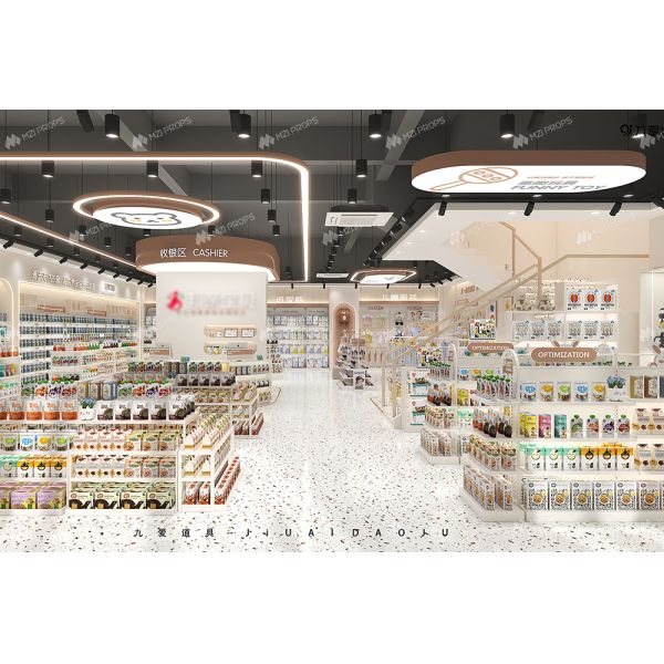 BBC001 Modern Minimalist Style baby shop shelves baby clothes shop decoration for baby store furniture