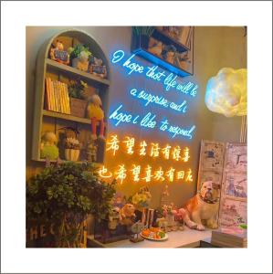 China Bar Wedding Neon Acrylic Letters AC110V Custom LED Neon Signs wholesale