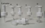 Customized Plastic Lotion Pump With Screw Closure