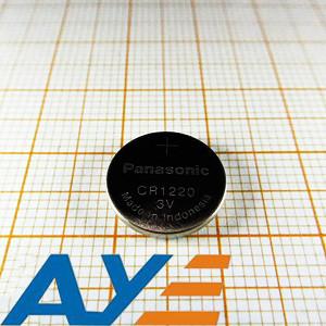 China Button Cell Battery Holder 3V CR1220 Lithium Coin Cell Battery 40mAh Capacity wholesale