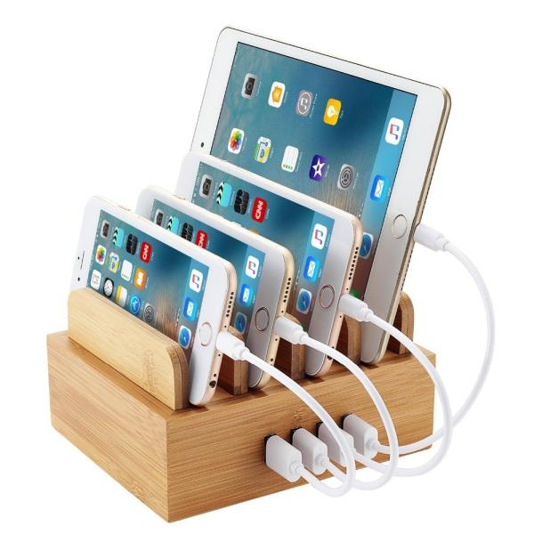 trend selling eco-friendly bamboo cell phone holder phone holder with high