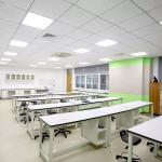 Ceramic School Laboratory Furniture Science Lab Equipments Movable With Chair