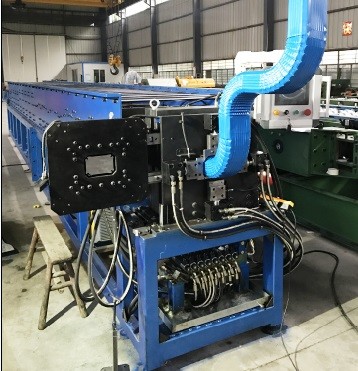 15m Min Portable Downspout Profile Greenhouse Gutter Roll Forming Machine Guarding