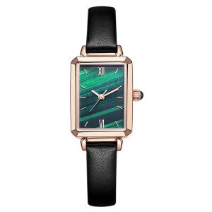 China Rectangle Custom Design Fashion Ladies Watch Rose Gold Plating wholesale