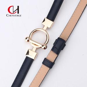 China Fashionable PU Women'S Adjustable Belt with Customized Logo wholesale