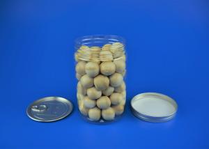 China 307# Clear 791ml Plastic Pet Easy Open Can For Dried Fruit Packaging wholesale