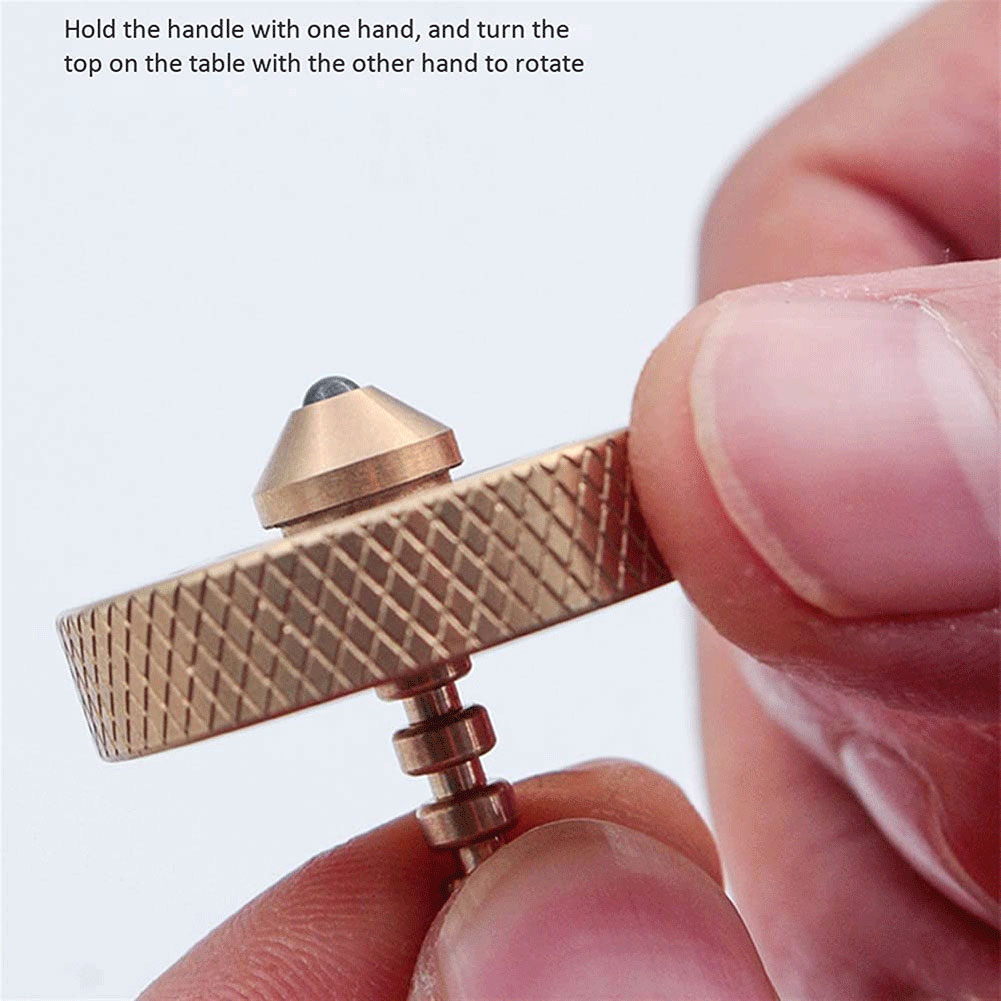 Metal Sensory Fidget Spinner Toy Inception Space Whirlwind for Focus and Relaxation