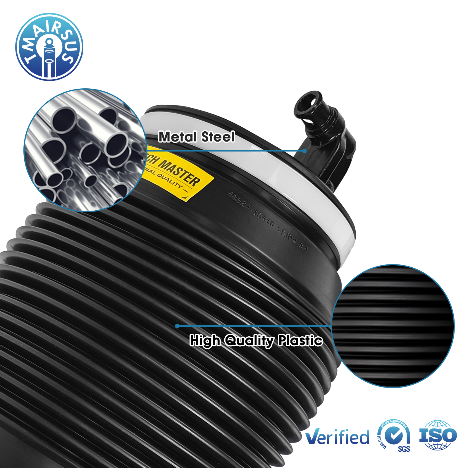 High-Durability and Hot Sale 48090-60010 4809060010 Rear Left Air Spring for Land Cruiser Prado J150 Lexus GX460