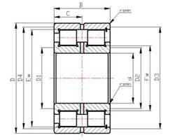 China SL series roller bearings SL1850 Series Cylindrical Roller Bearings SL185015 wholesale
