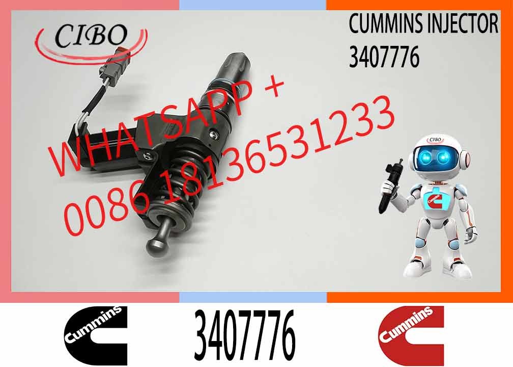 NINE Brand Good Performance Fuel Injector 3407776 Common Rail Injector 3407776