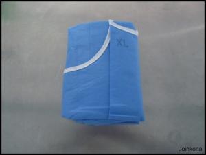 China 35g SMS Sterile Disposable Nonwoven Standard Surgical Gown wholesale