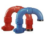 High Pressure Swivel Joint Oilfield Wellhead Equipment Chicksan Active Elbow