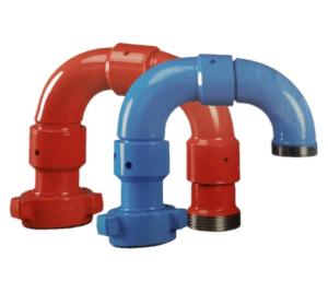 China High Pressure Swivel Joint Oilfield Wellhead Equipment Chicksan Active Elbow wholesale