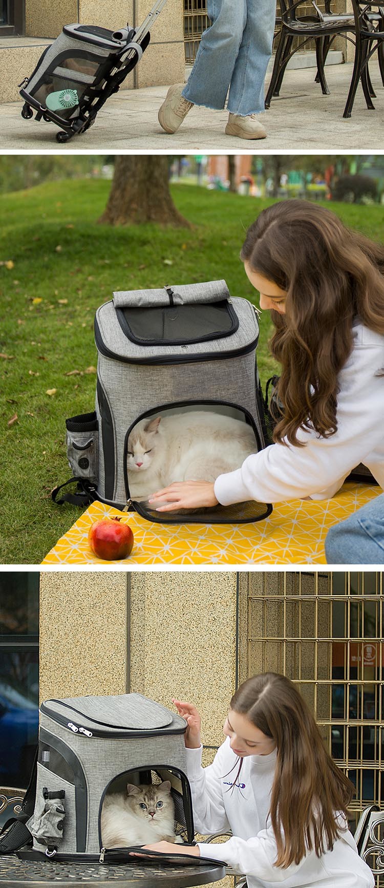 Waterproof Animals Pet Carrier Travel Bag Pouch Oxford Breathable