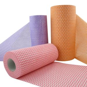 China Hot sale nonwoven cleaning cloth fabric wholesale wholesale