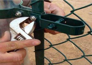 China Simple System 3.0mm Metal Chain Link Fencing With Fittings wholesale