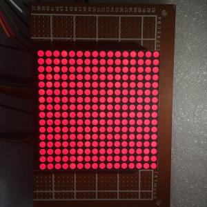 China Indoor/Outdoor Lighting Common Cathode 3mm Yellow LED Dot Matrix Display 18 PIN wholesale