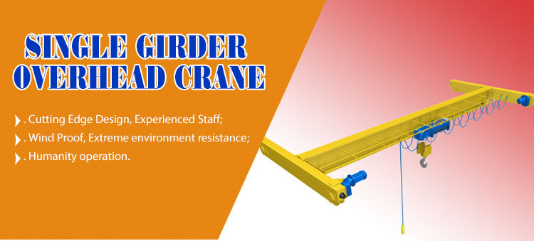 2 ton 3 ton LD Type Workshop Single Girder Overhead Crane 5 ton Price