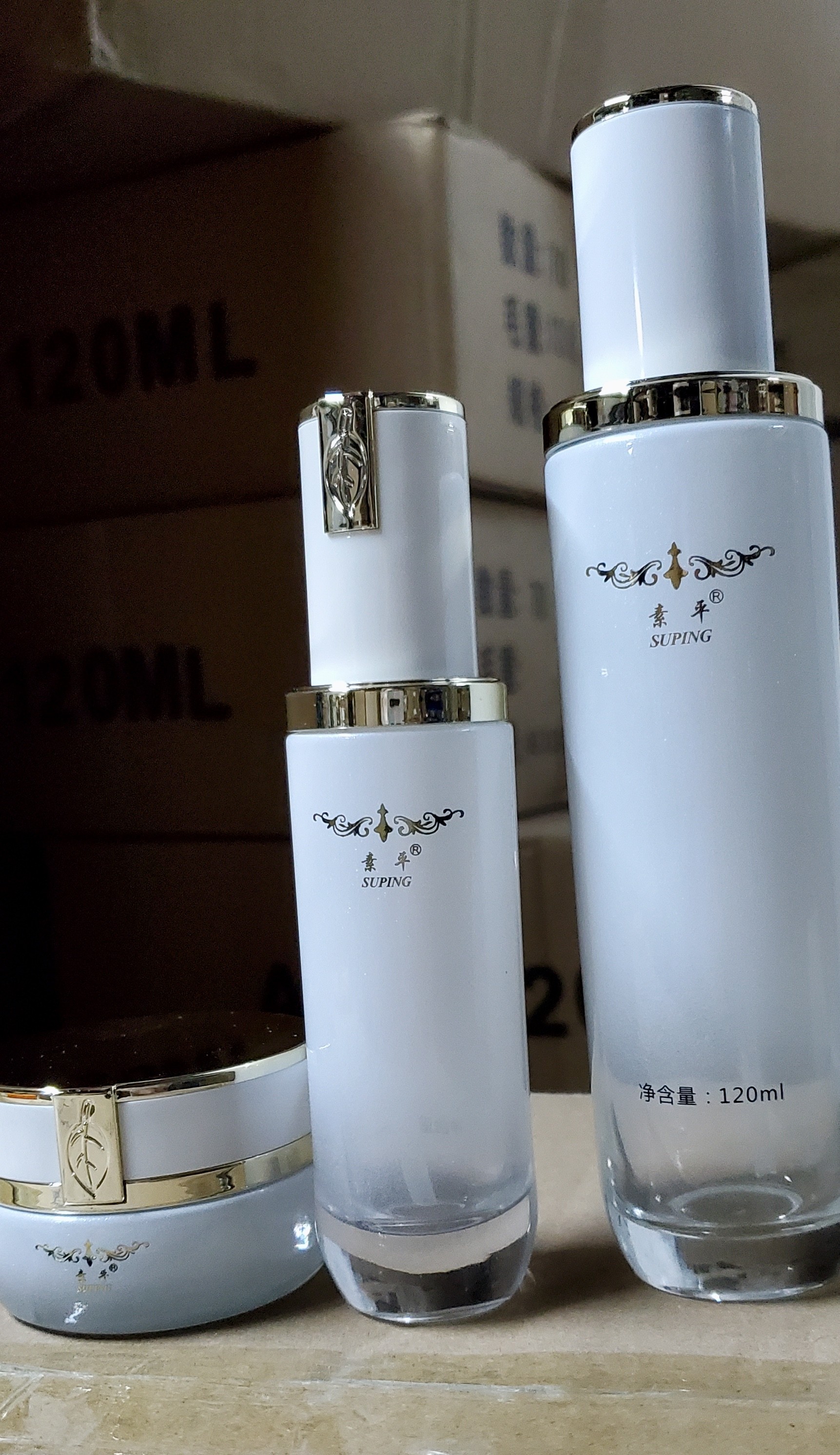 Luxury 210g OEM Skin Care Products Sets Shea Butter Rejuvenate Skin