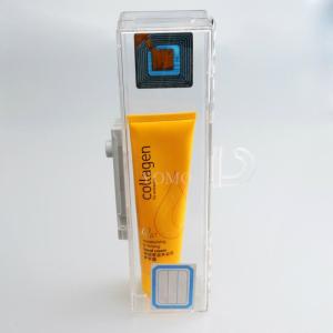 China EAS Acrylic Clear Hard Security Toothpaste Cosmetics Safer Box wholesale