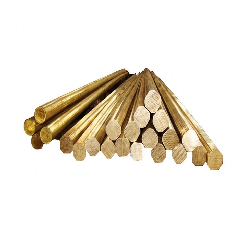 H62 H65 Brass And Copper Rod 1 - 10mm Bright Surface Customization