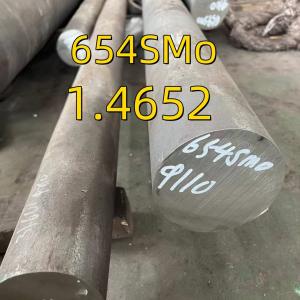 China High Strength Alloy 654SMO Round Bar OD 100mm DIN1.4652 Stainless Steel Soild Rod Cutting as Drawing wholesale