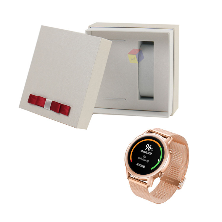 Cardboard Fashionable Watch Gift Box Customizable With Pillow Insert