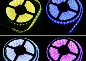 China 600 LEDs Waterproof LED Strip Lights 12v High Power Multi Colour on sale